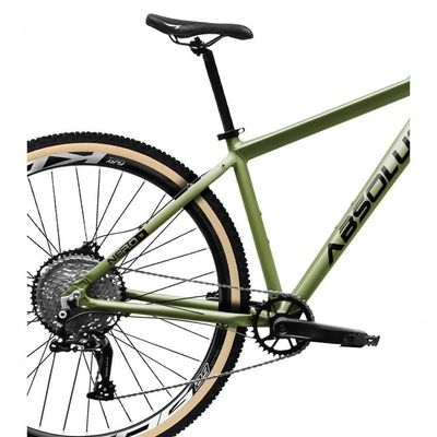 Bicicleta Aro 29 Absolute Nero 5 12v Hollowtech K7 Freio Hidráulico Garfo Trava No Guidão oliva Tam: 15