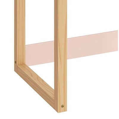 Mesa Escrivaninha Infantil Zoe Rosa Fosco - Moveisaqui