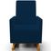 Poltrona de Amamentação com Balanço Ravena W01 Suede Azul Marinho  - Lyam Decor
