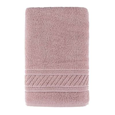 Toalha de Banho Yara 1,50m x 75cm 01 Peça 100% Algodão 530g/m² - Rosa
