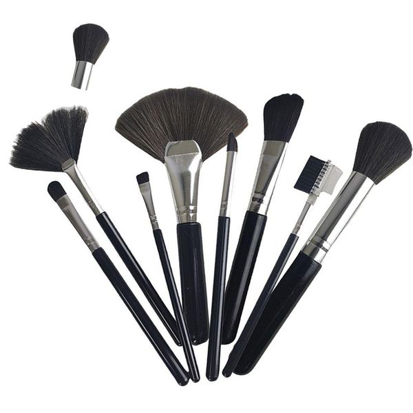 Pincel 8 Peças Make Up Profissional Base Po Corretivo Sombra Pincel 8 Peças Make Up Profissional Base Po Corretivo Sombra