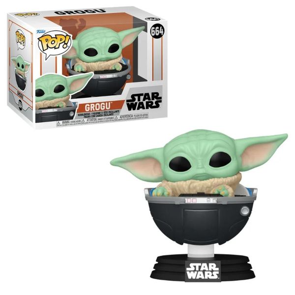 Funko Pop Star Wars The Mandalorian 664 Grogu Baby Yoda