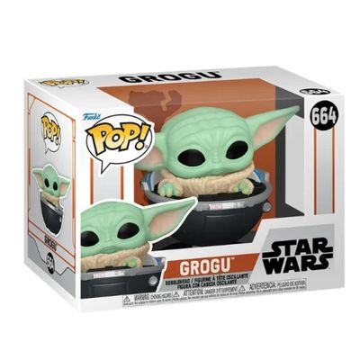 Funko Pop Star Wars The Mandalorian 664 Grogu Baby Yoda