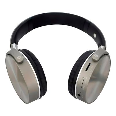 Headset Auscultadores Bluetooth Over-Ear Recarregável Cor:Vermelho