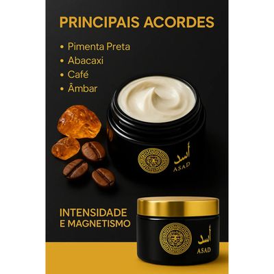 Creme Hidratante Asad Pasta 200ml Lattafa Original