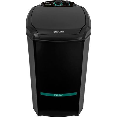 Lavadora de Roupas Semi-Automática Suggar Lavamax Eco 20 KG Preto / 110v