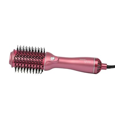 Escova Secadora Gloss Rose 1200W 3 Temperaturas Botão de Ar Frio Taiff n/a / Bivolt