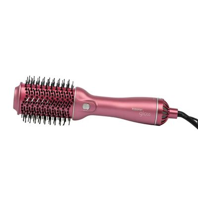 Escova Secadora Gloss Rose 1200W 3 Temperaturas Botão de Ar Frio Taiff n/a / Bivolt
