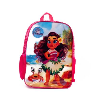 Mochila Infantil de Costas Princesinha do Mar 13 Litros
