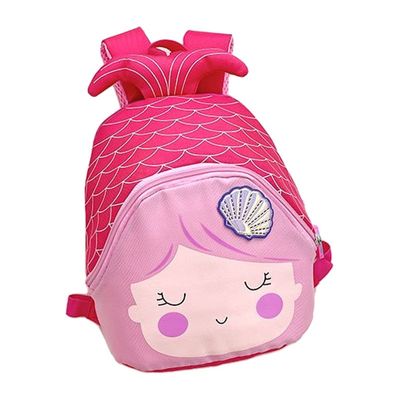 Mini Mochila Infantil Design em Formato de Sereia 03 Litros