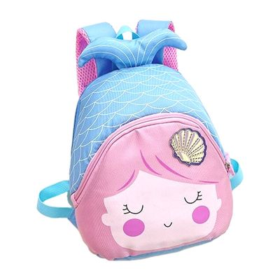 Mini Mochila Infantil Design em Formato de Sereia 03 Litros