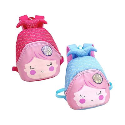 Mini Mochila Infantil Design em Formato de Sereia 03 Litros