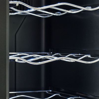 Adega de Vinho Climatizada Electrolux 12 garrafas Uma Porta Acabamento em Alumínio (ACB12) Bivolt
