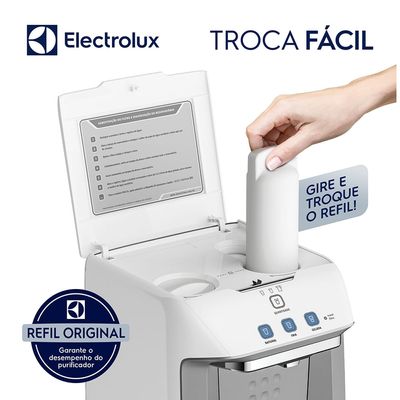 Kit 3 Filtros/Refis ORIGINAIS para Purificador de Água PA21G / PA26G / PA31G Electrolux Não se aplica