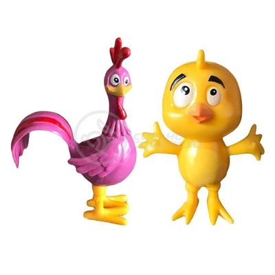 Cartela 4 Bonecos Infantil Galinha Pintadinha E Sua Turma