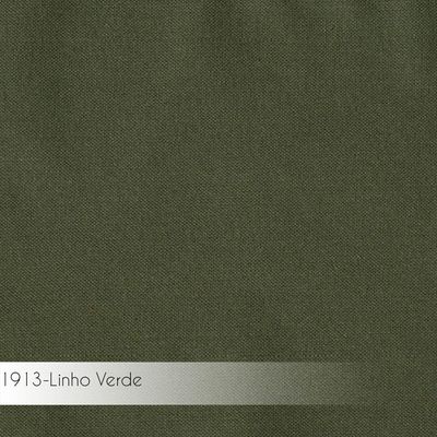Kit 6 Cadeiras Decorativa Sala de Jantar Anne Linho Verde - Gran Belo