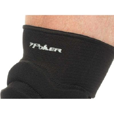 Joelheira Poker Profissional Indoor Combate FS - Preto M / PRETO