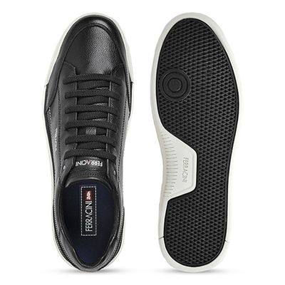 Kit Sapatênis Ferracini Star Masculino + Par de Meia 37 / Preto