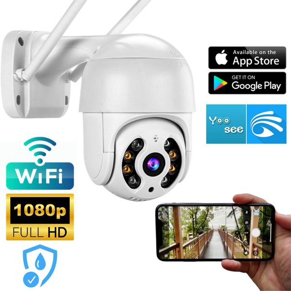Câmera Ip Icsee Prova D'água Infravermelho Externa Wifi Hd 3