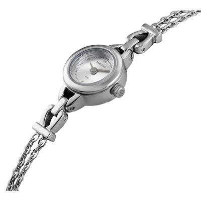 Relógio Seculus Feminino Ref: 44315l0svnb2 Bracelete Mini Prateado