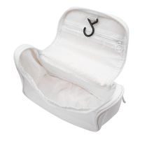 Necessaire Feminina Viagem Gancho Mala Organizadora Pendurar Branco