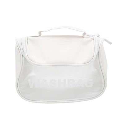 Necessaire Feminina Viagem Gancho Mala Organizadora Pendurar Branco