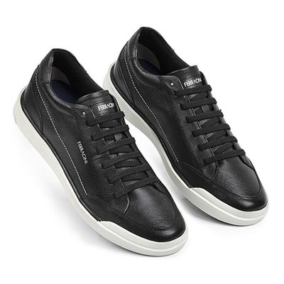 Kit Sapatênis Ferracini Star Masculino + Par de Meia 47 / Preto