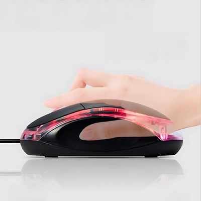 Mini Mouse óptico Com Fio Usb Computador Notebook Pc