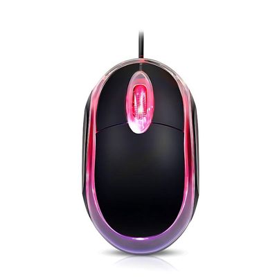 Mini Mouse óptico Com Fio Usb Computador Notebook Pc