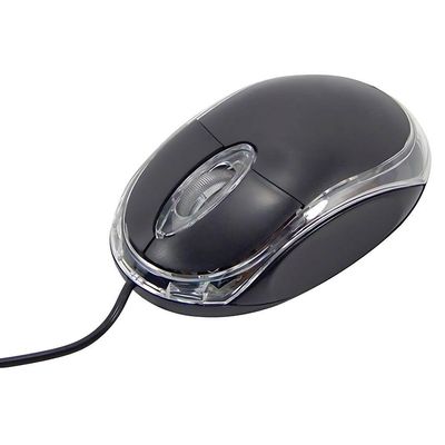 Mini Mouse óptico Com Fio Usb Computador Notebook Pc