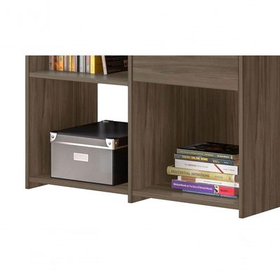 Mesa Para Computador Office Zínia Nogal - Moveisaqui