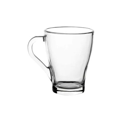 Conjunto 3 Canecas de Vidro 265ml Café Chá Leire Cappuccino