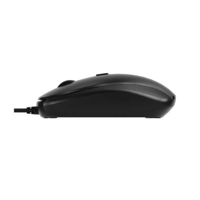 Kit Teclado ABNT2 e Mouse 2000 DPI Com Fio Preto USB