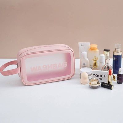 Necessaire com Alça Organizador Maquiagem Academia 25cmx14cm
