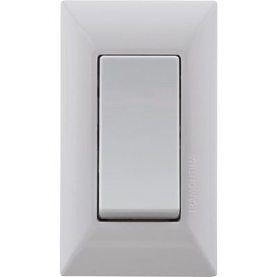 Conjunto para Movel 1 Tomada 2P T 10 A Tramontina Aria Branca