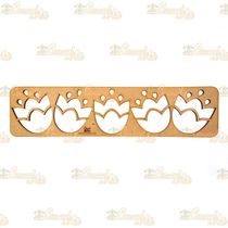 Régua Para Barrado Mdf Tulipa 3 Gotas