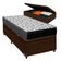 Cama + Bau Blindado E Colchão D33 Solteiro - Iso100 Ortobom
