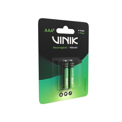 Pilha Recarregável Aaa C-2 - 900mah 1.2v - Vp3ab2r