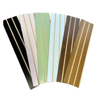 Painel Ripado Parede Versátil Kit 100 Placas Mdf 45 X 11 Cm Castanho