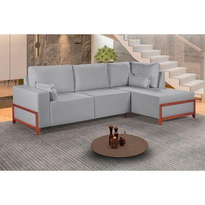 Sofa Martins M-186 Canto - V-211 Cinza