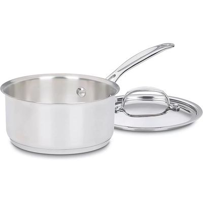 PANELA CUISINART CHEF'S CLASSIC 3,7L EM AÇO INOX COM TAMPA 7194-20