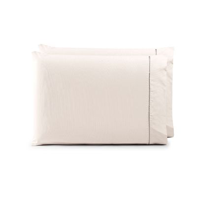 Par de Fronhas 70cm x 50cm 2 Peças Paris  Percal 150 Fios 100% Algodão - Palha