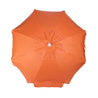 Guarda-sol em Bagum e Haste de Alumínio 1,80m Laranja Bel 1,80m