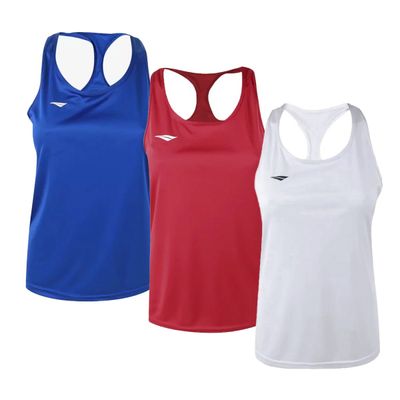 Kit 3 Regatas Penalty X Feminino M / Azul/Vermelho