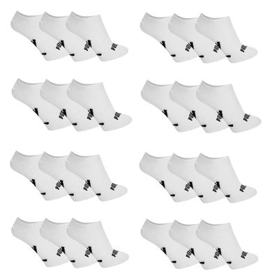 Kit 24 Pares de Meia Puma Sapatilha Esportiva 39-43 / Branco