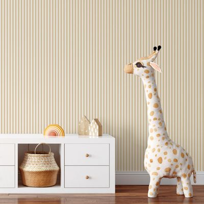 Papel de Parede Essential Listra Fina Amarelo ES98172