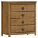Cômoda Para Quarto Closet 4 Gavetas Madeira Maciça Mazzaro F06 Freijó - Lyam Decor