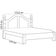 Cama Queen De Madeira Maciça Clássica Para Colchão 158x198 Zahav F06 Freijó - Lyam Decor