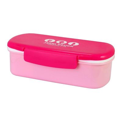 Conjunto Lancheira Térmica Com Pote P- Lanche 450ml E Garrafa - Mochila Escolar Pink