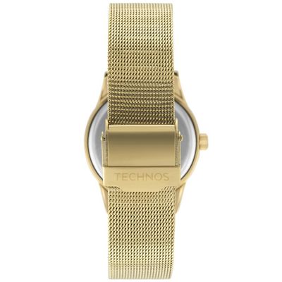 Relógio Technos Feminino Ref:2035mus/1x Elegance Dourado